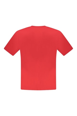 T-shirt - Wit, zwart en rood