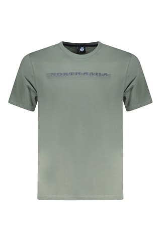 T-shirt - Blauw en groen