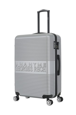Maleta grande Milan (L) - 76,5 cm - Plateado