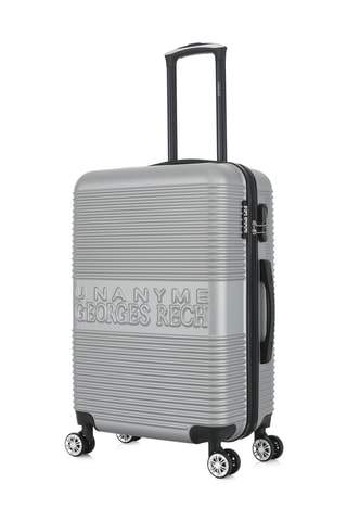 Maleta mediana Milan (M) - 67 cm - Plateado