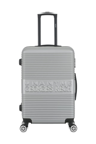 Maleta mediana Milan (M) - 67 cm - Plateado