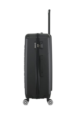 Juego de 4 maletas Rome (XS/S/M/L) - 47/57,5/67/76,5 cm - Negro