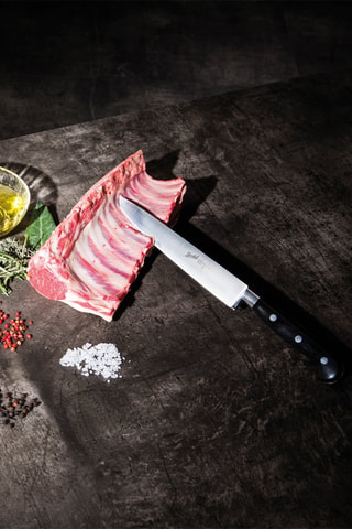 Cuchillo para asado de acero inoxidable Adhoc - 22 cm