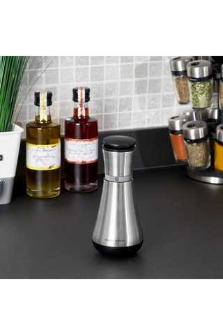 Botella para aceite o vinagre de acero inoxidable - 260 ml