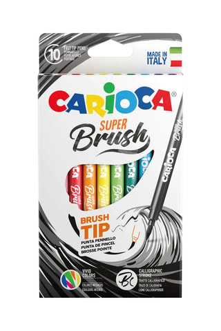 10 Viltstiften Super-Brush