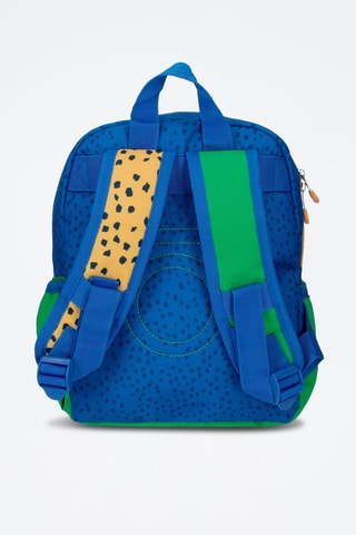 Rugtas - Blauw, rood en groen
