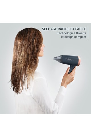 Sèche-cheveux Express Style Stellar et 3 chouchous - 1600 W