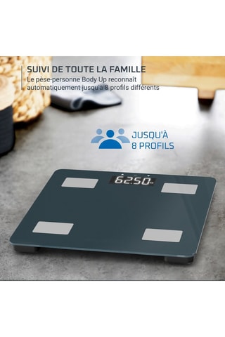 Pèse-personne intelligent Body-Up 2.0 - Jusqu'à 180 kg