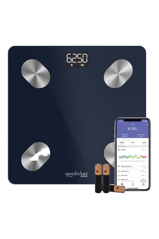Pèse-personne connecté Goodvibes Life + 2.0 - Jusqu'à 180 kg