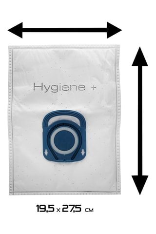 4 Stofzakken voor Stofzuiger Hygiëne+ - 4,5 l