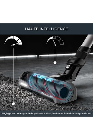 Draadloze Steelstofzuiger Xforce Flex 14.60 - 1 uur en 10 minuten gebruiksduur