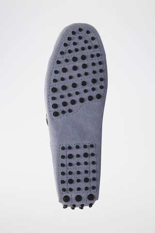 Mocassins en croûte de cuir Quid - Bleu