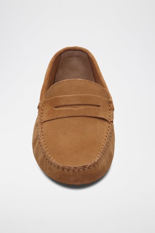 Mocassins en nubuck Cole - Marron