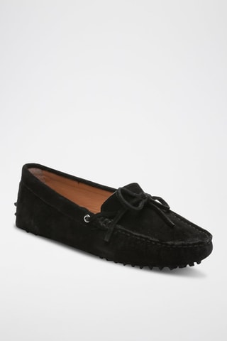 Mocassins en nubuck Kate - Noir