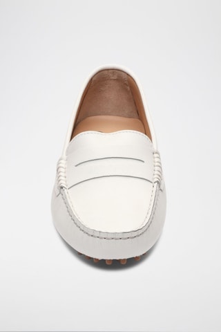 Mocassins en cuir Deira - Blanc
