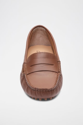 Mocassins en cuir Deira - Marron