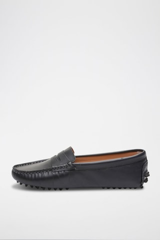 Mocassins en cuir Deira - Bleu