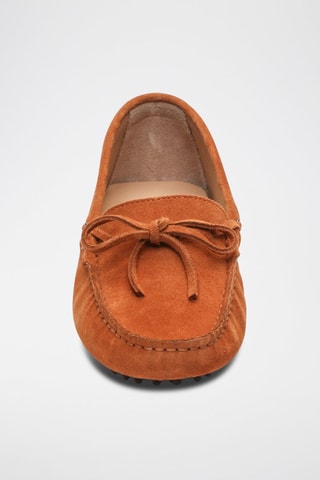 Mocassins en nubuck Kate - Orange