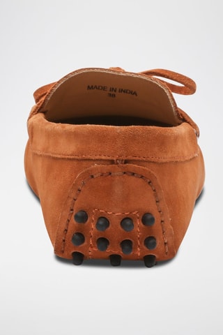Mocassins en nubuck Kate - Orange
