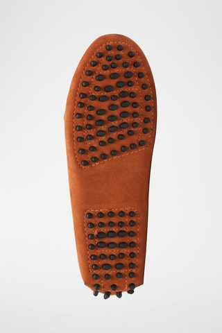Mocassins en nubuck Kate - Orange