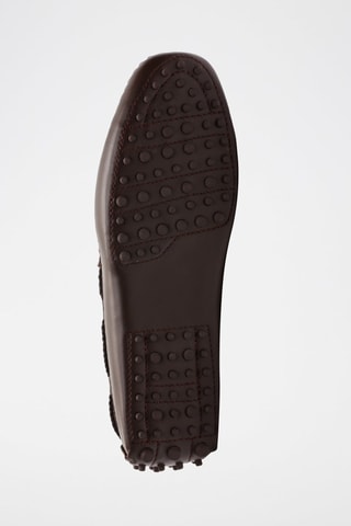 Mocassins en cuir nappa Butler - Marron