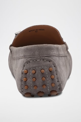 Mocassins en nubuck Tom - Gris