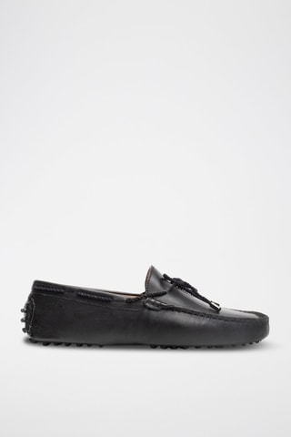 Mocassins en cuir nappa Butler - Noir
