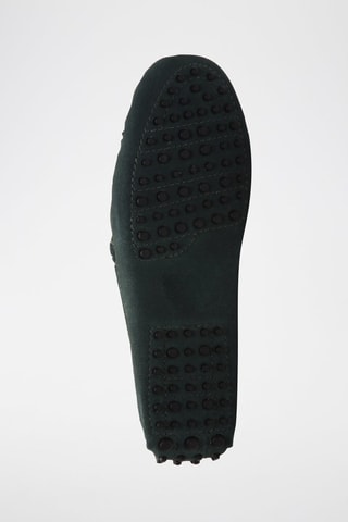 Mocassins en nubuck Earl - Vert