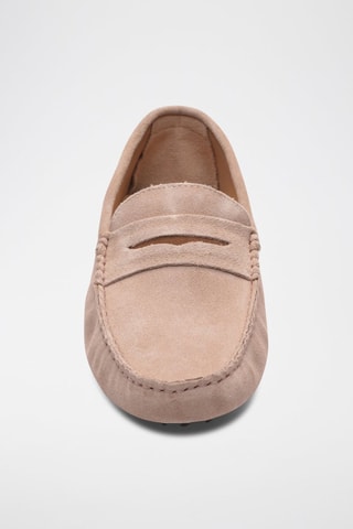 Mocassins en nubuck - Rose