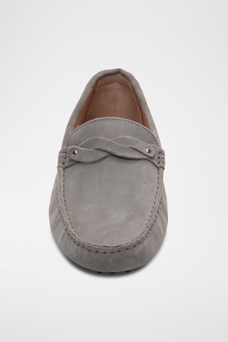 Mocassins en nubuck Eugène - Gris
