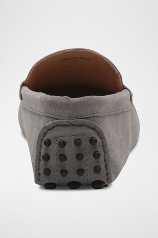 Mocassins en nubuck Eugène - Gris