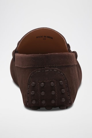 Mocassins en nubuck Jace - Marron