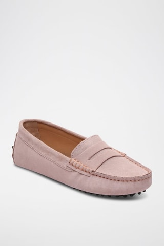 Mocassins en nubuck Deira - Rose