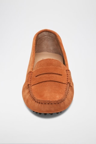 Mocassins en nubuck Deira - Orange