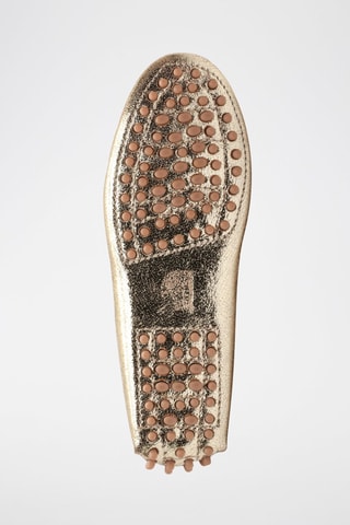 Mocassins en cuir Deira - Doré