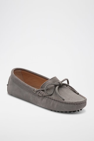 Mocassins en nubuck Newton - Gris