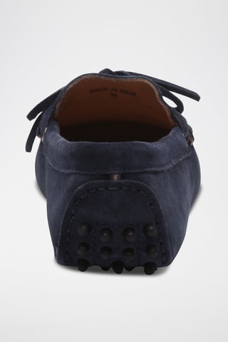 Mocassins en nubuck Newton - Bleu