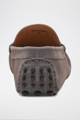 Mocassins en nubuck Harold - Gris