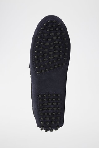 Mocassins en nubuck Powys - Bleu