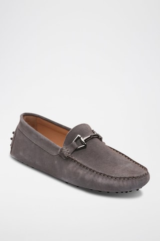 Mocassins en nubuck Ernest - Gris