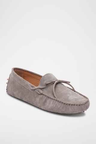 Mocassins en nubuck Duke - Gris
