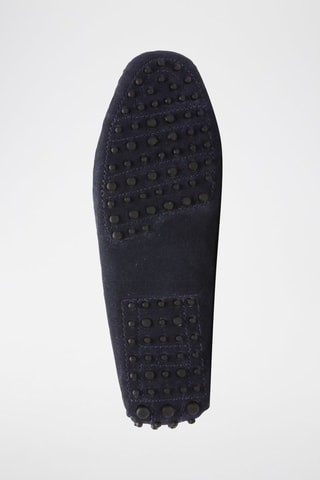 Mocassins en nubuck Kent - Bleu
