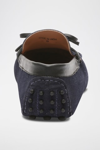 Mocassins en nubuck Kent - Bleu