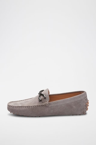 Mocassins en nubuck Phillip - Gris