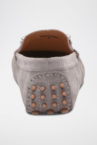 Mocassins en nubuck Phillip - Gris