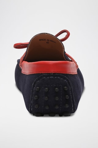 Mocassins en cuir Powell - Bleu