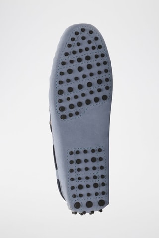 Mocassins en nubuck Cornwall - Bleu