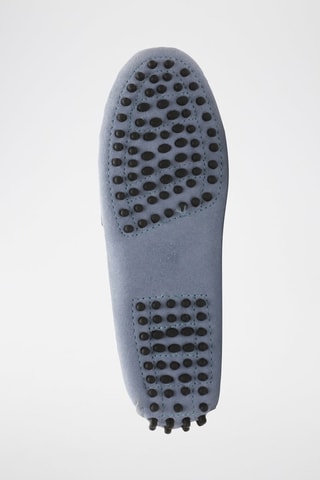 Mocassins en nubuck Kate - Bleu