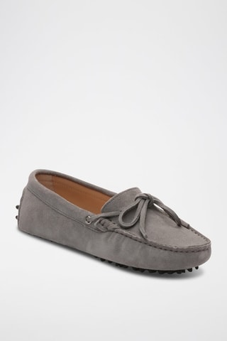 Mocassins en nubuck Kate - Gris
