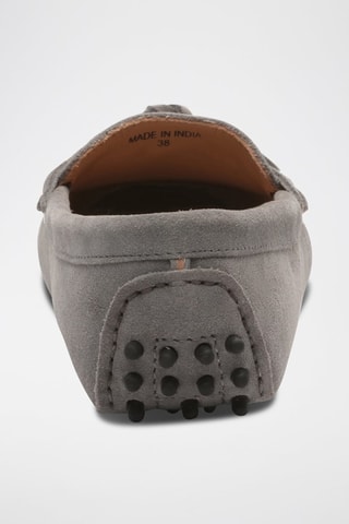 Mocassins en nubuck Kate - Gris